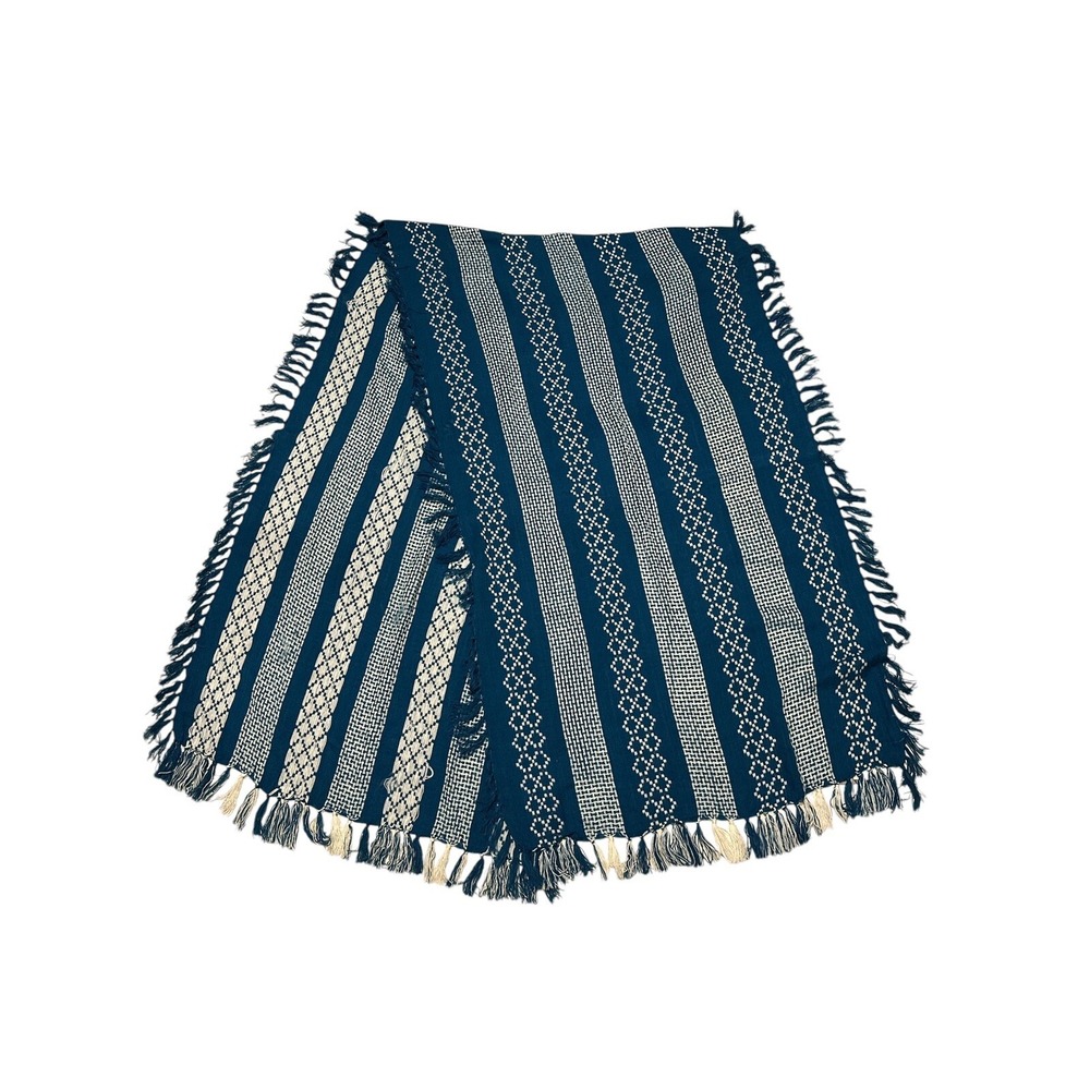 Free‎ People Geometric Scarf With Fringe X-Large And Cozy 100% Acrylic RN 66170